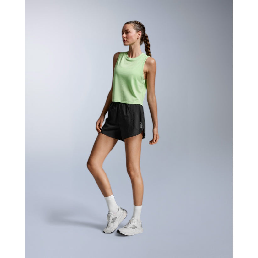 2XU Aero Crop Tank Womens APPAREL - Womens Crops