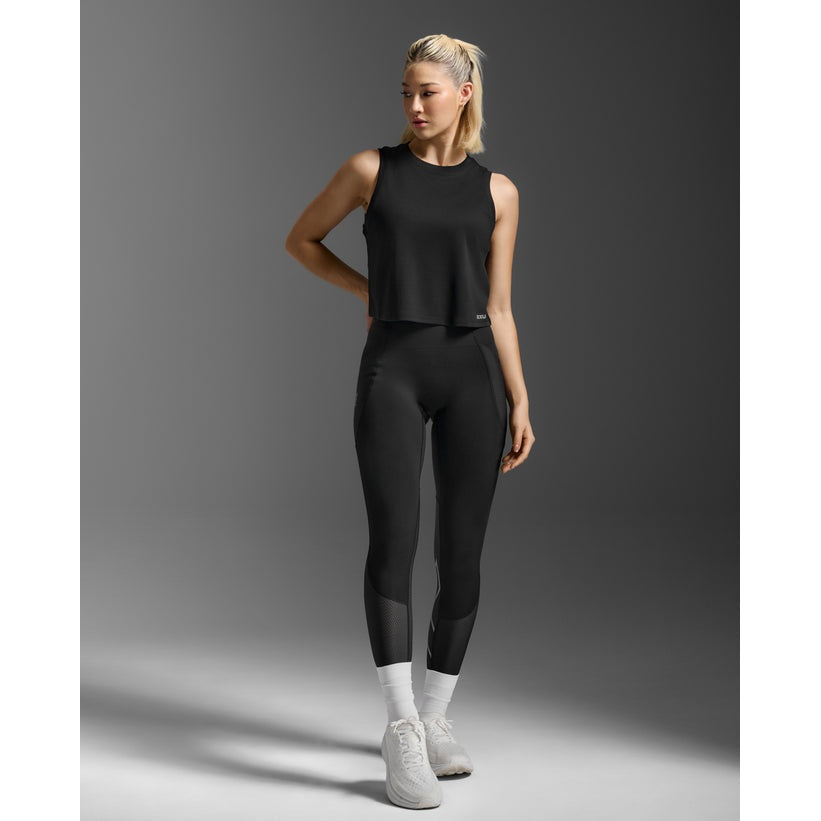 2XU Aero Crop Tank Womens APPAREL - Womens Crops