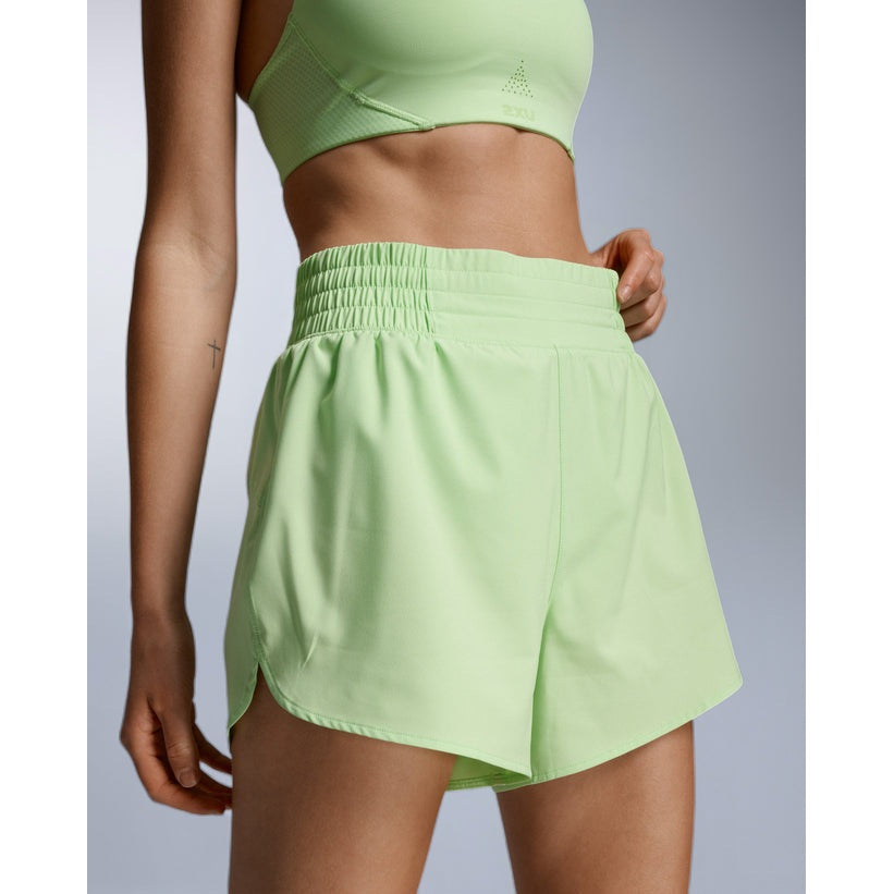 2XU Aero Hi-Rise 4 Inch Shorts Womens - APPAREL - Womens Shorts