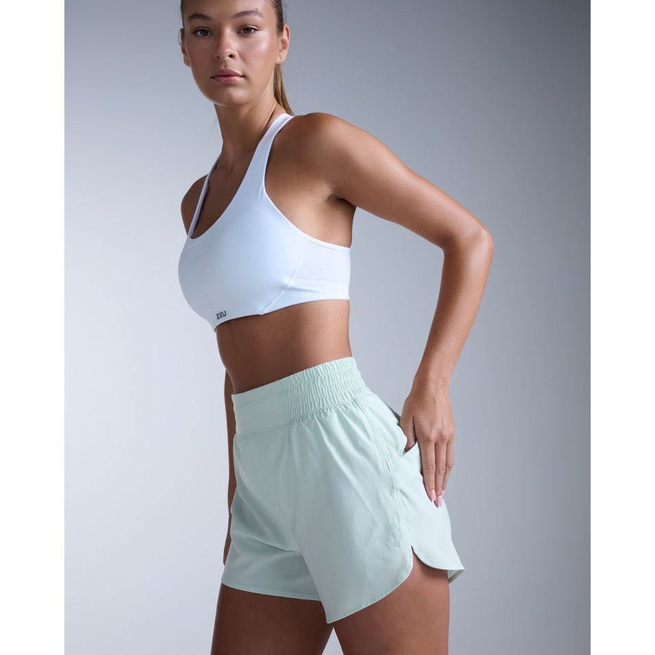 2XU Aero Hi-Rise 4 Inch Shorts Womens APPAREL - Womens Shorts