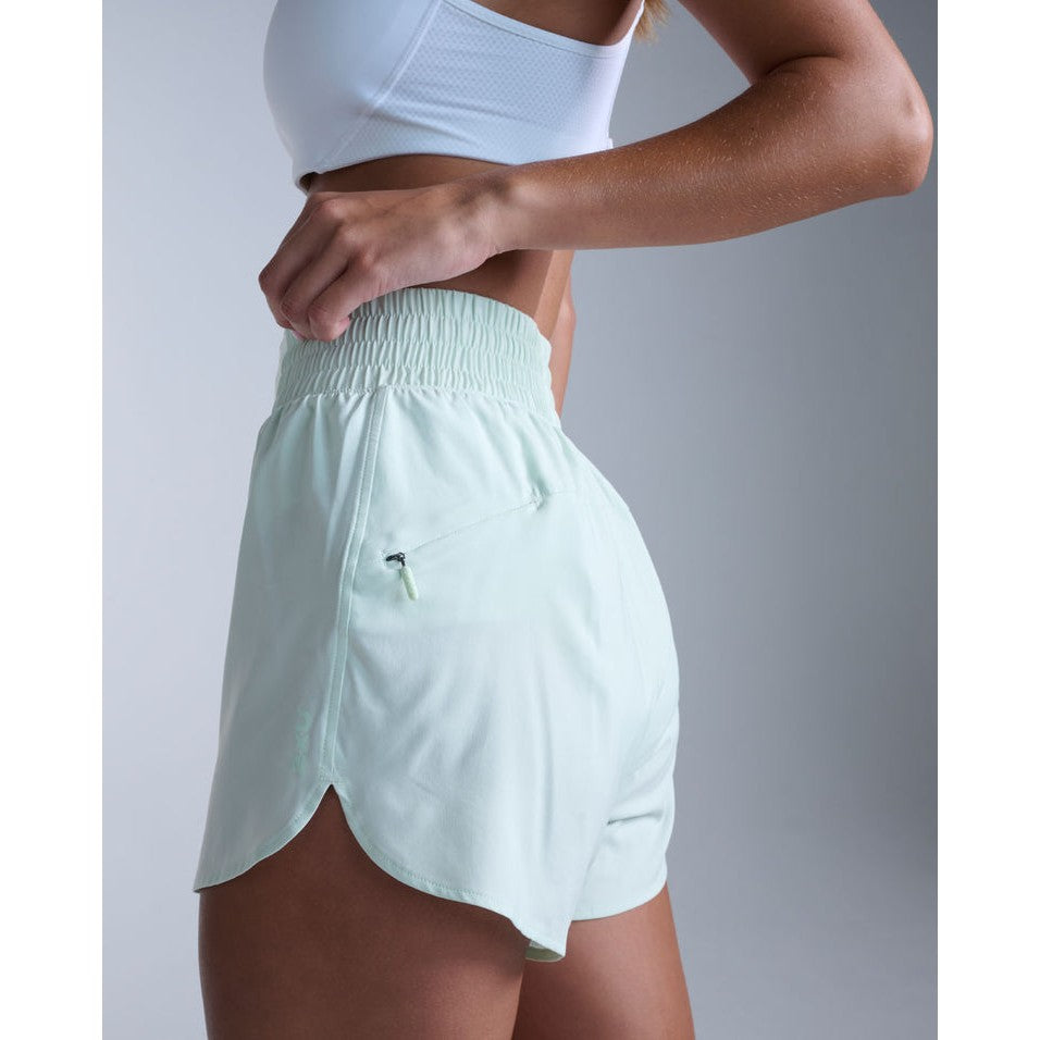 2XU Aero Hi-Rise 4 Inch Shorts Womens APPAREL - Womens Shorts