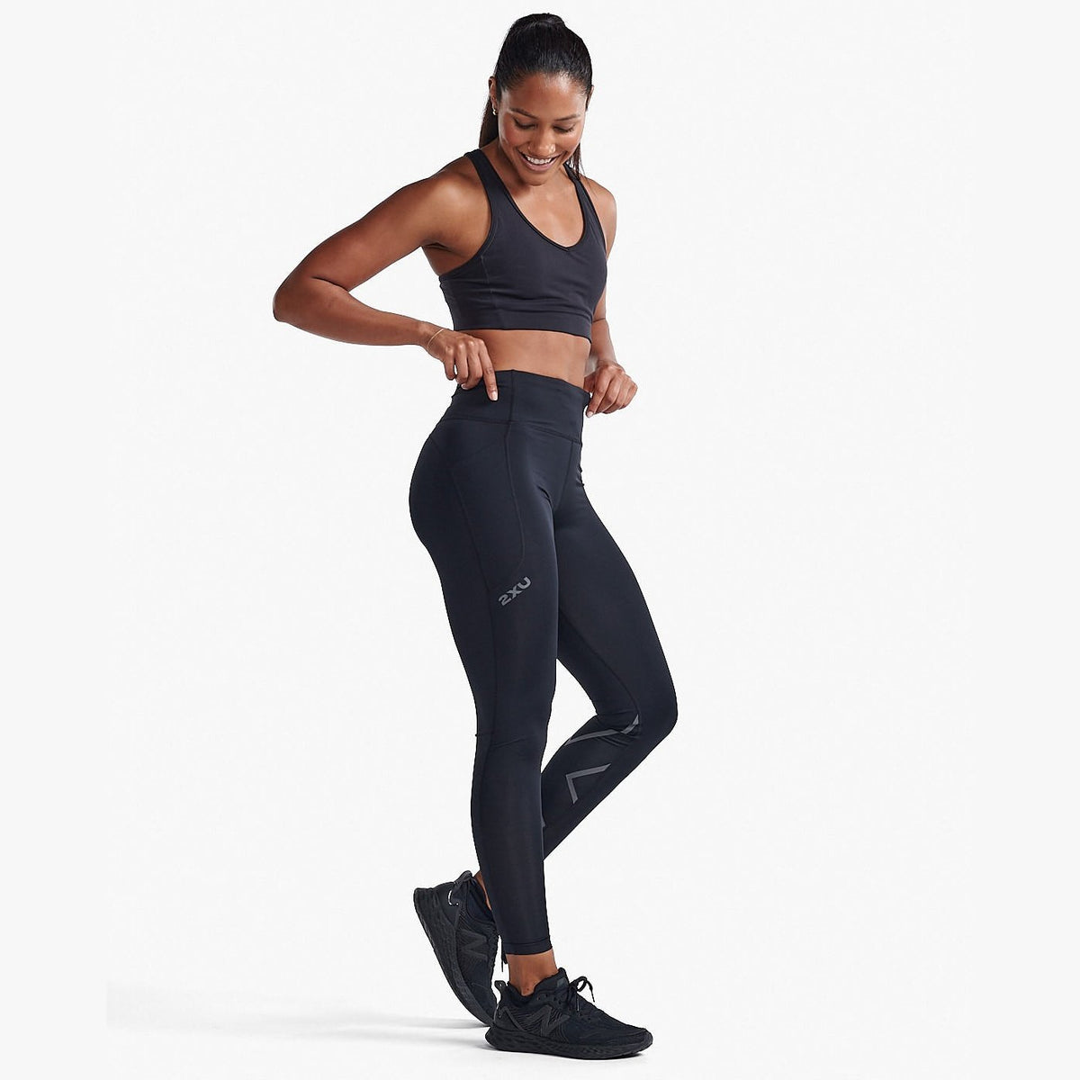 2XU Aero Hi-Rise Comp Tights Womens APPAREL - Womens Compression Tights 