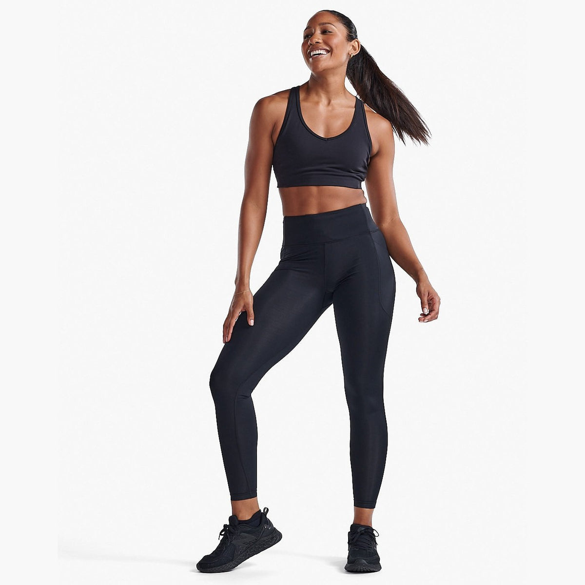 2XU Aero Hi-Rise Comp Tights Womens APPAREL - Womens Compression Tights 