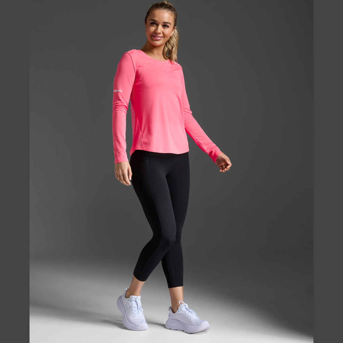 2XU Aero L/S Tee Womens APPAREL - Womens Long Sleeve Tops 