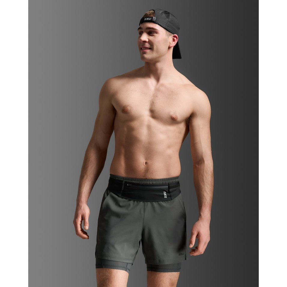 2XU Aero Mesh 2-in-1 5 Inch Short Mens APPAREL - Mens Shorts