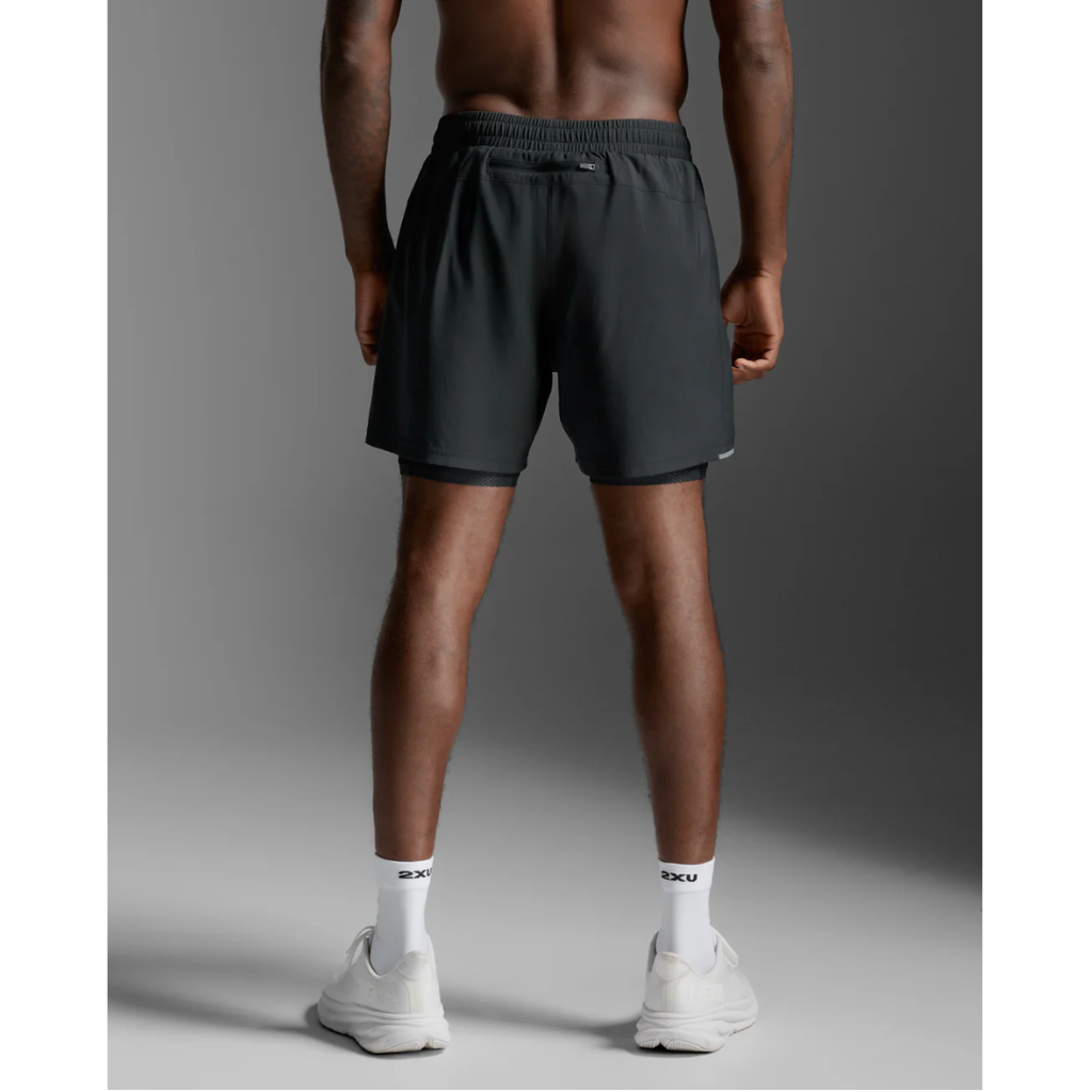 2XU Aero Mesh 2-in-1 5 Inch Short Mens APPAREL - Mens Shorts