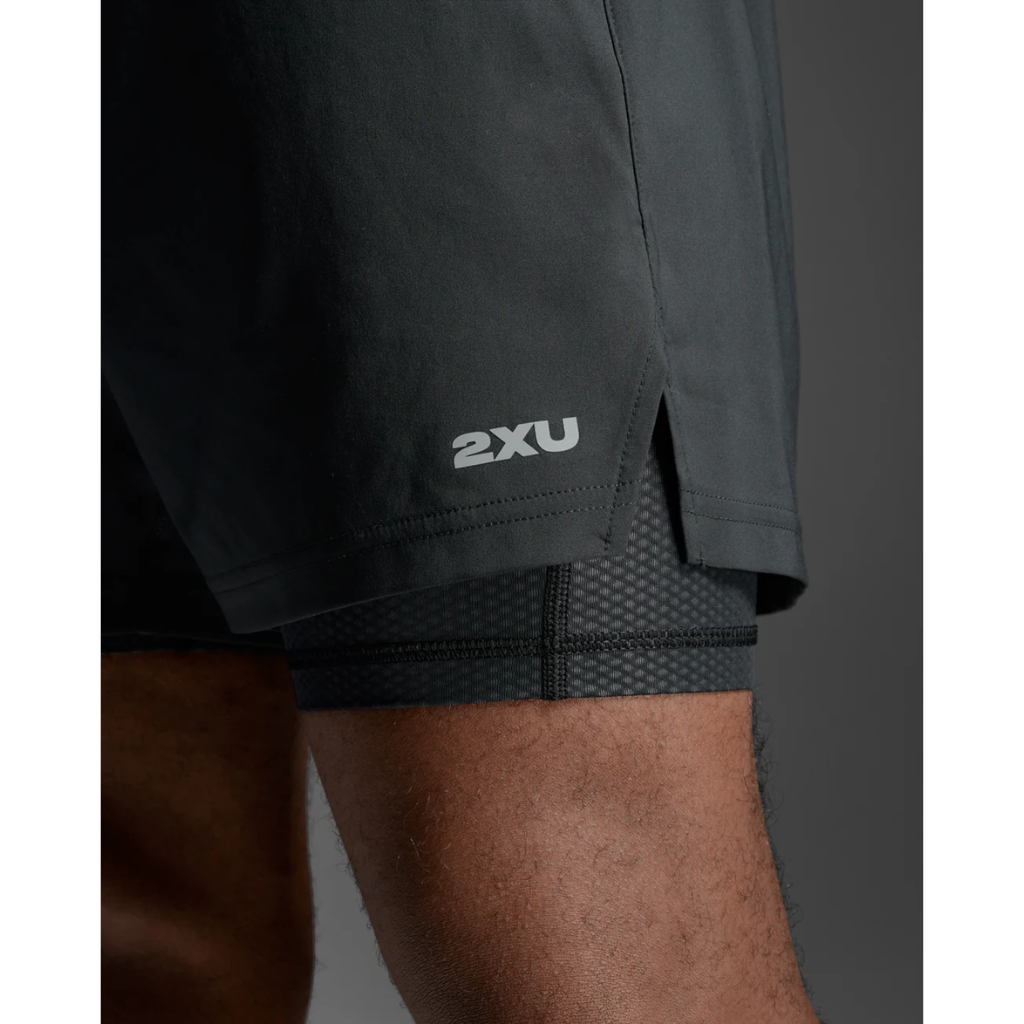 2XU Aero Mesh 2-in-1 5 Inch Short Mens APPAREL - Mens Shorts