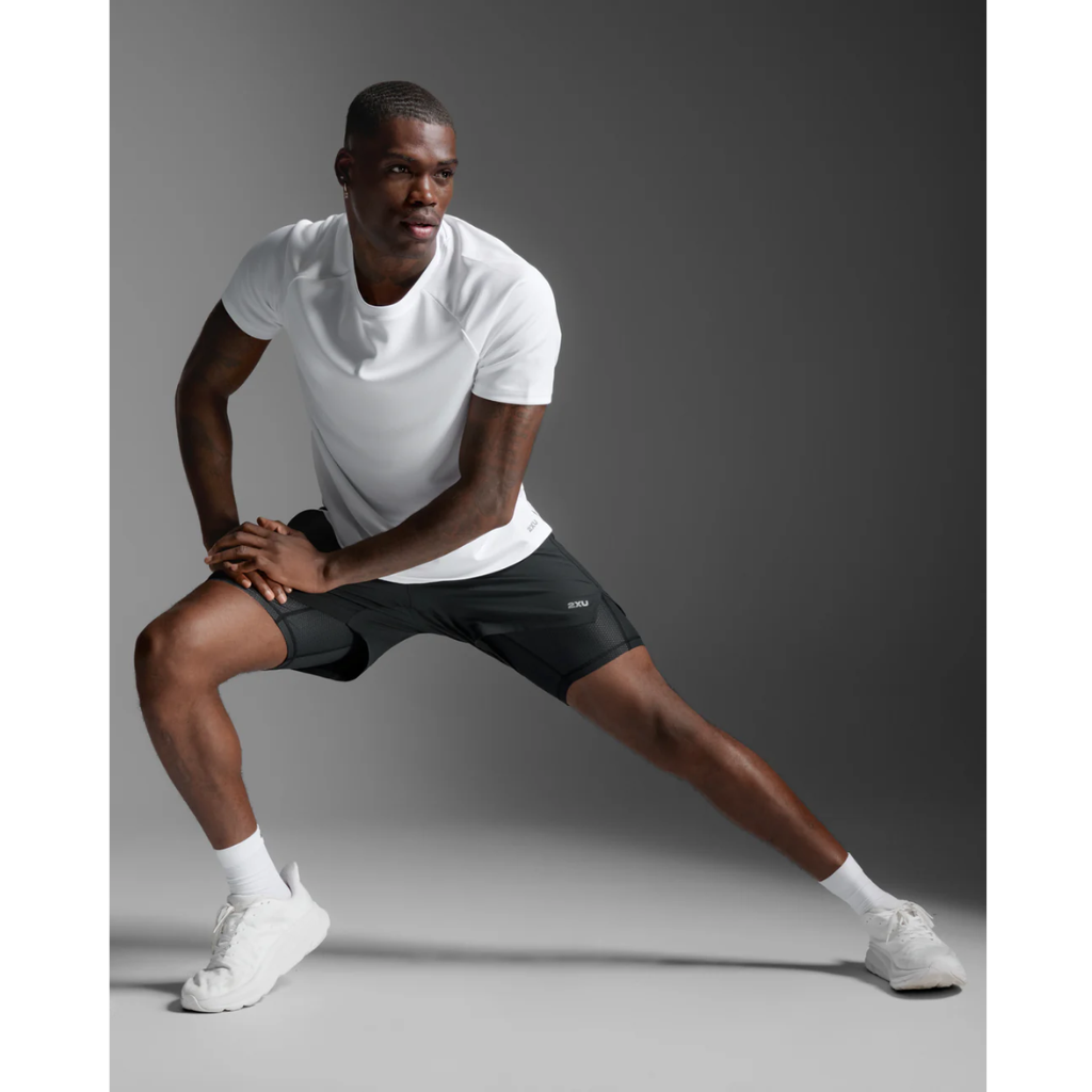 2XU Aero Mesh 2-in-1 5 Inch Short Mens APPAREL - Mens Shorts
