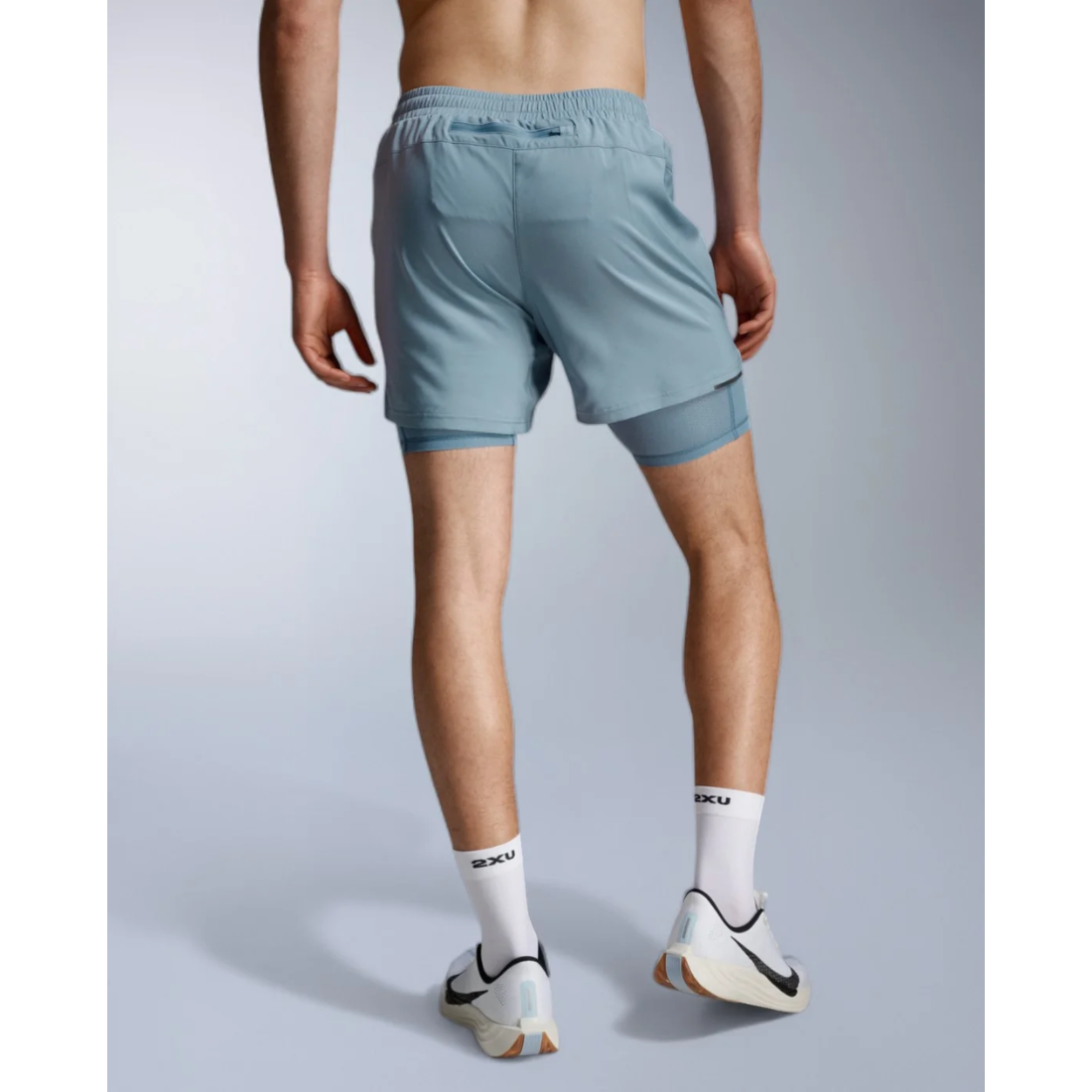 2XU Aero Mesh 2-in-1 5 Inch Short Mens APPAREL - Mens Shorts