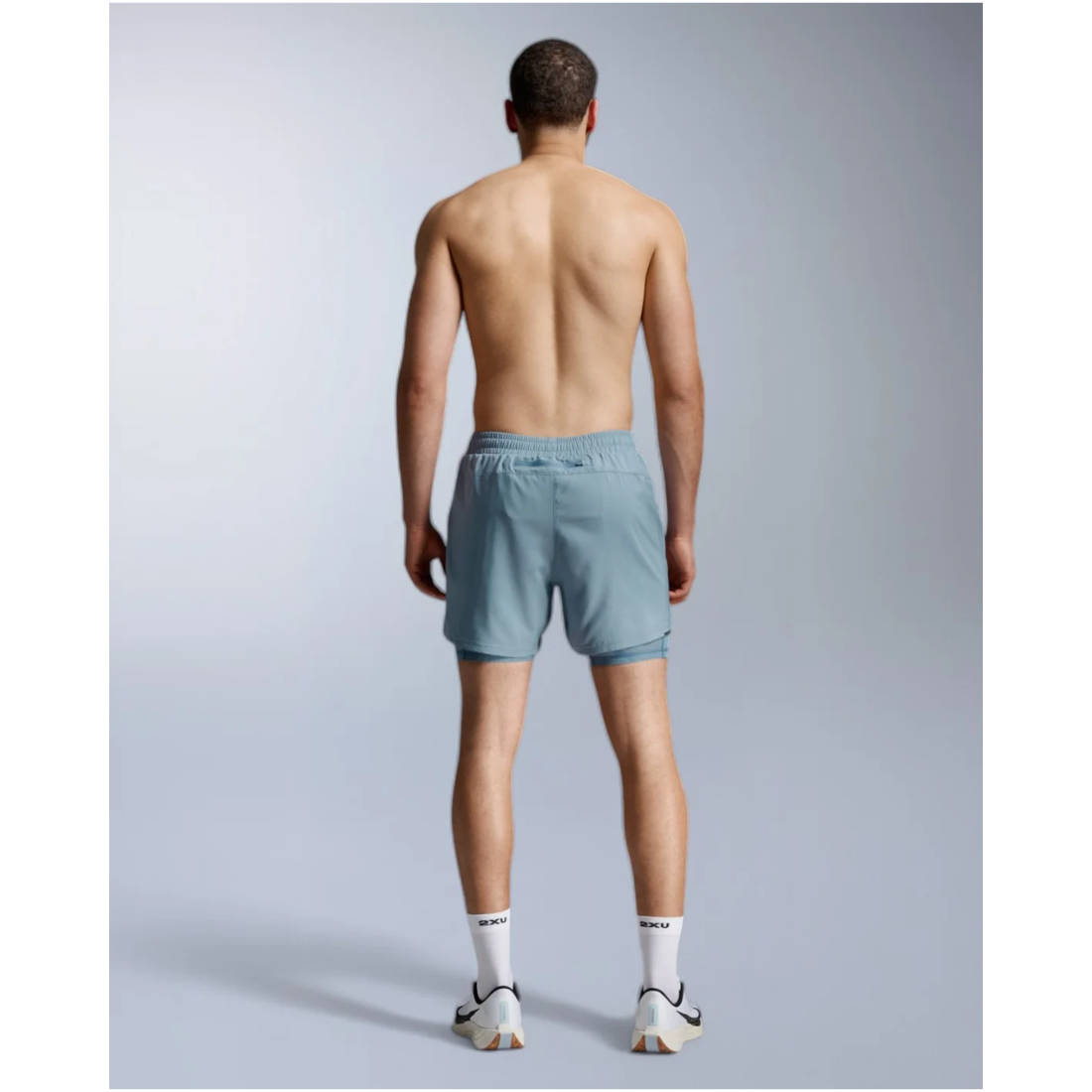 2XU Aero Mesh 2-in-1 5 Inch Short Mens APPAREL - Mens Shorts