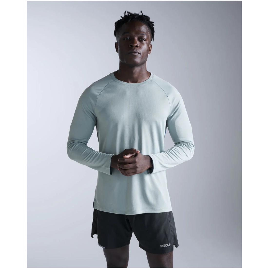2XU Aero Mesh Long Sleeve Men's - APPAREL - Mens Long Sleeve Tops