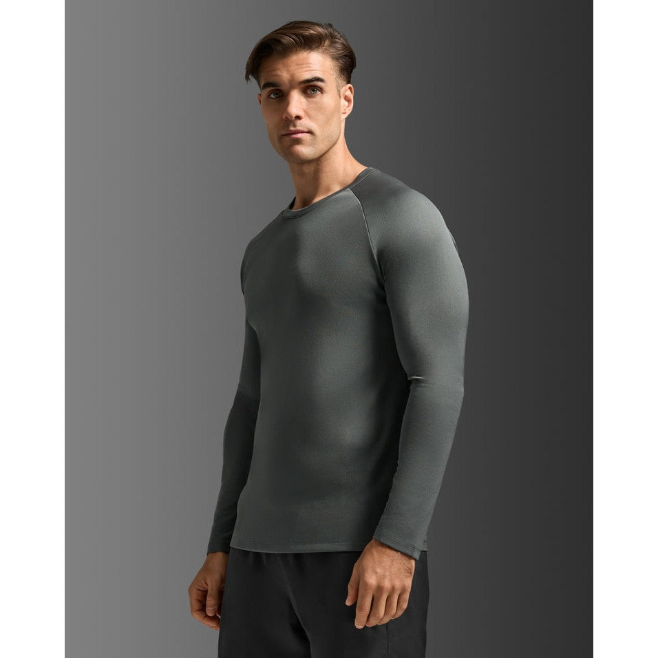 2XU Aero Mesh Long Sleeve Mens APPAREL - Mens Long Sleeve Tops