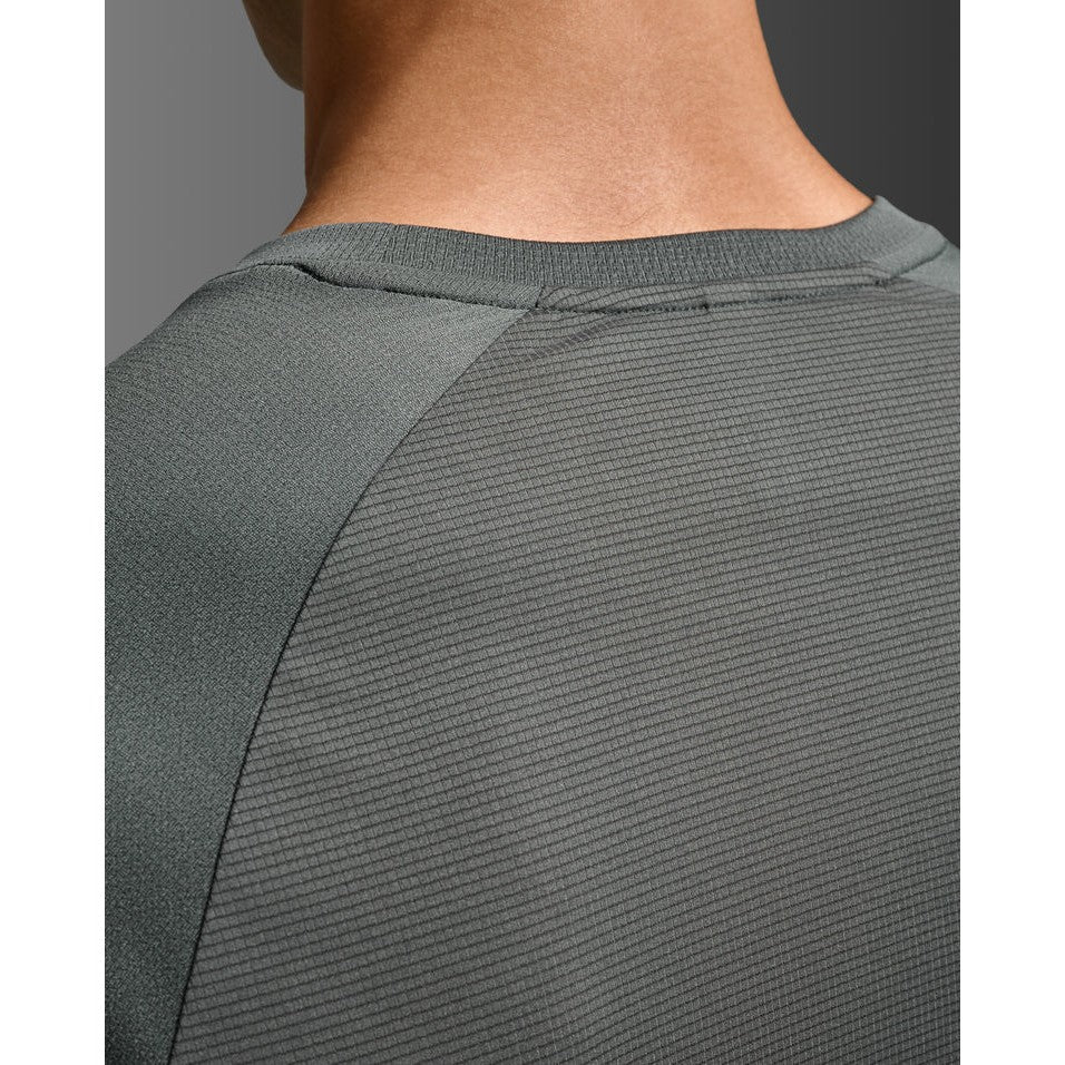 2XU Aero Mesh Long Sleeve Mens APPAREL - Mens Long Sleeve Tops