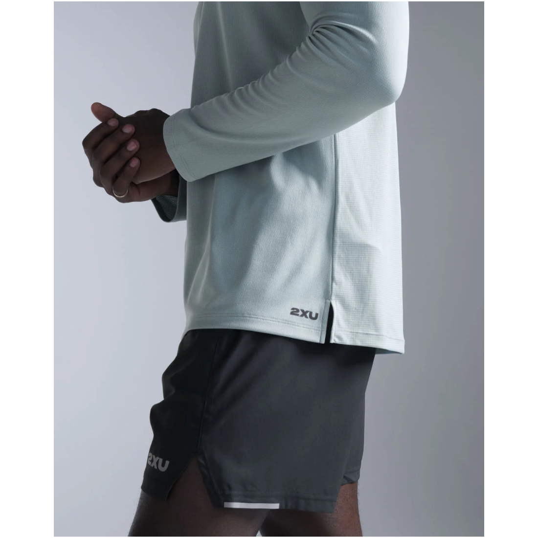 2XU Aero Mesh Long Sleeve Men's - APPAREL - Mens Long Sleeve Tops