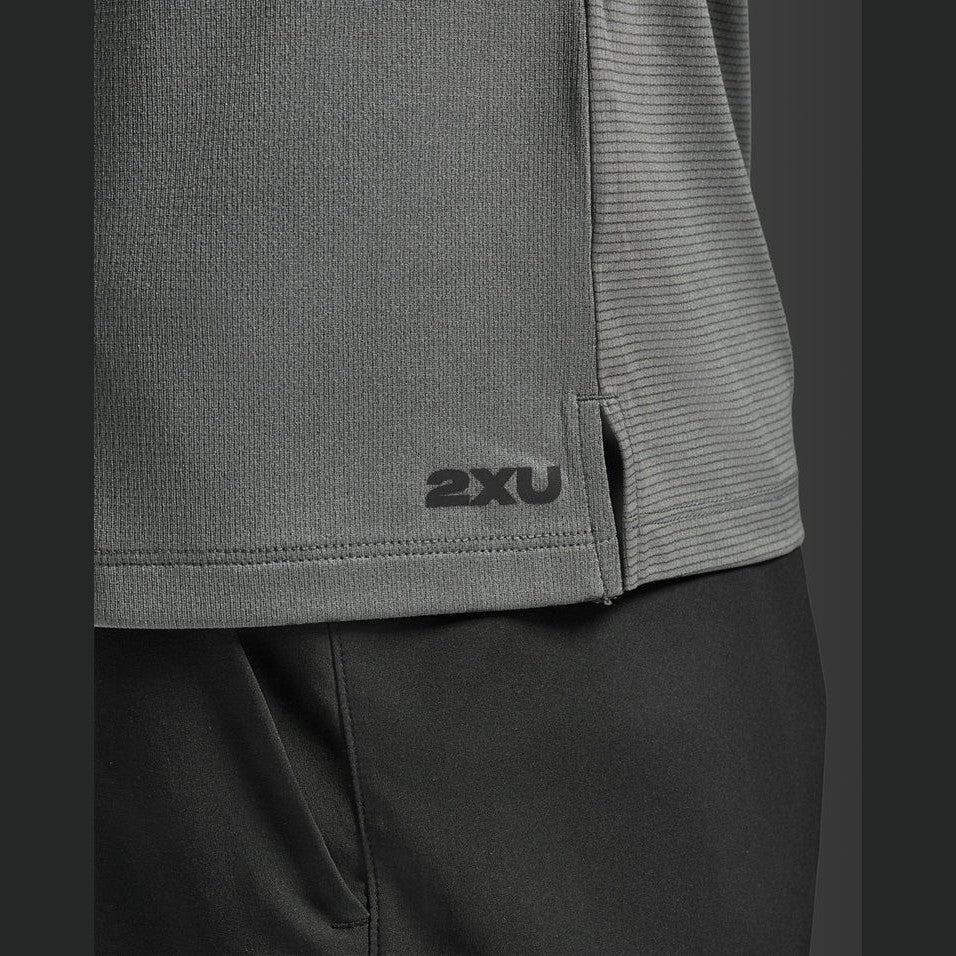 2XU Aero Mesh Long Sleeve Mens APPAREL - Mens Long Sleeve Tops