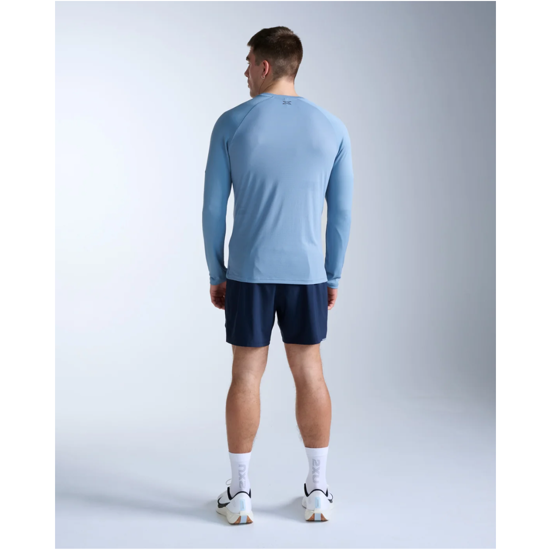 2XU Aero Mesh Long Sleeve Mens APPAREL - Mens Long Sleeve Tops