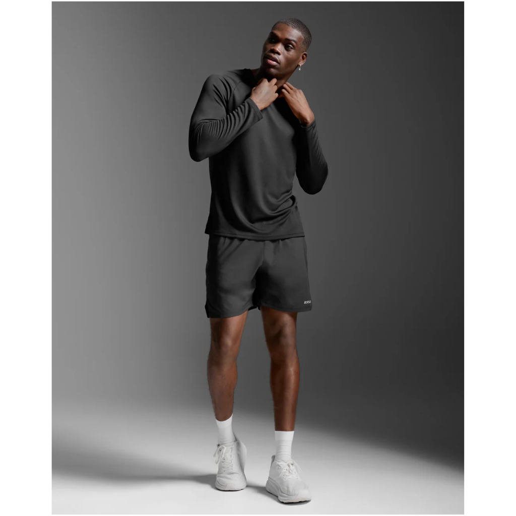 2XU Aero Mesh Long Sleeve Mens APPAREL - Mens Long Sleeve Tops