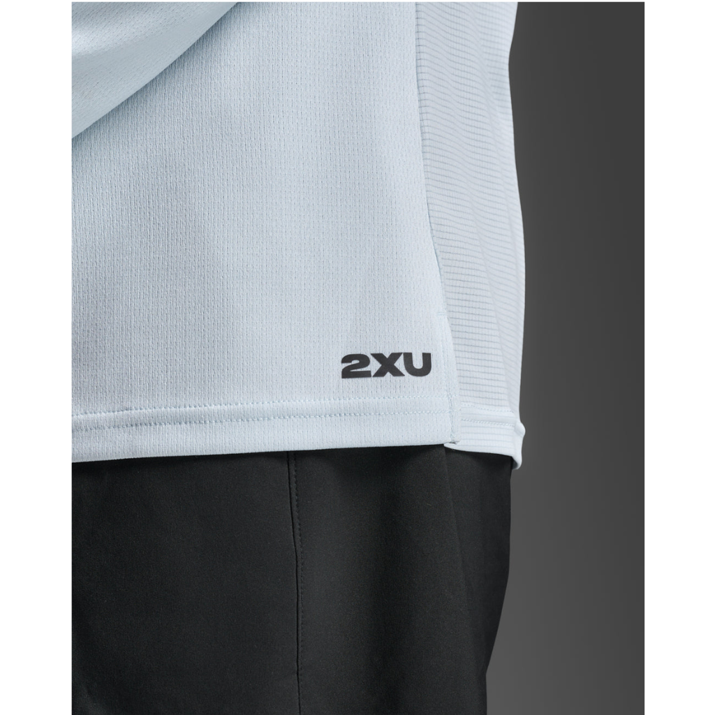 2XU Aero Mesh Long Sleeve Mens APPAREL - Mens Long Sleeve Tops