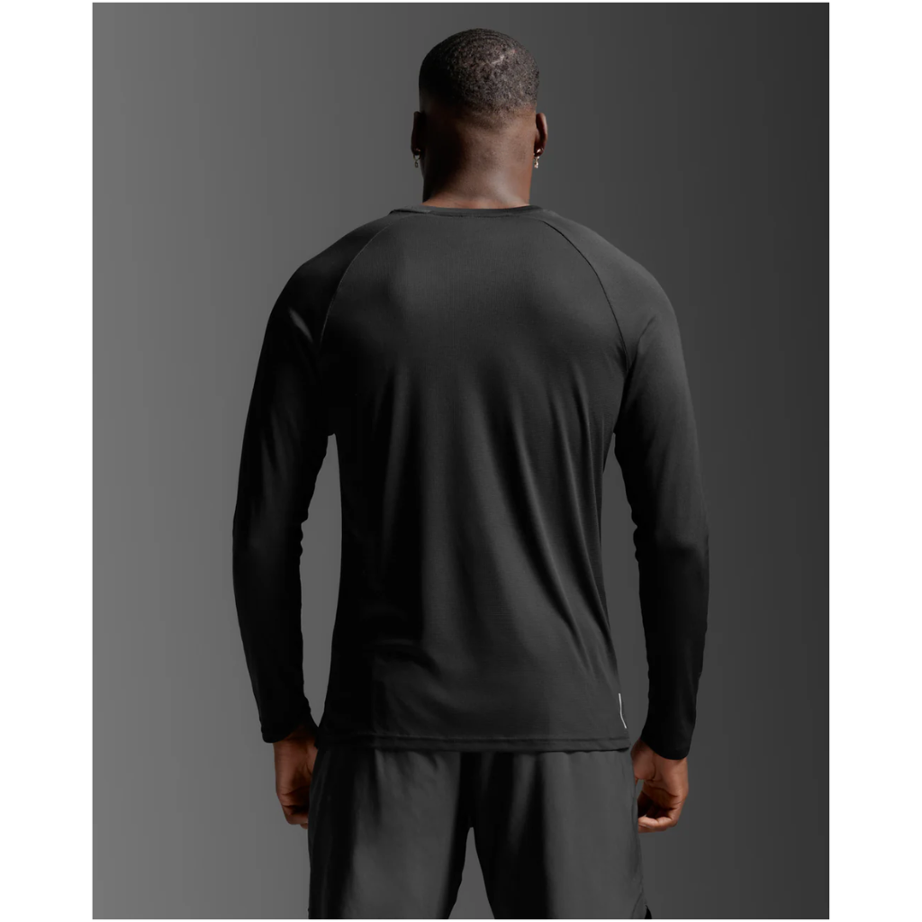 2XU Aero Mesh Long Sleeve Mens APPAREL - Mens Long Sleeve Tops