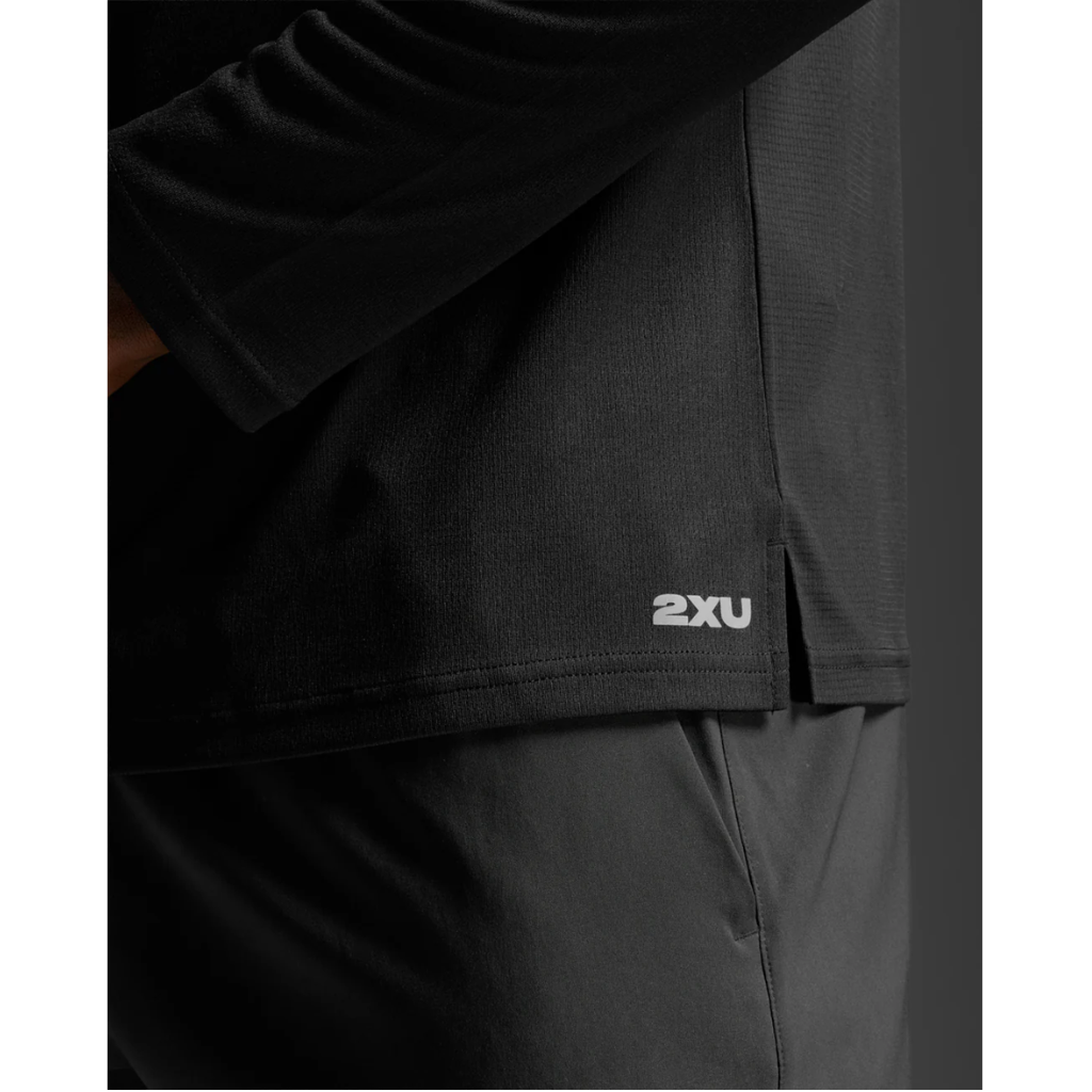2XU Aero Mesh Long Sleeve Mens APPAREL - Mens Long Sleeve Tops