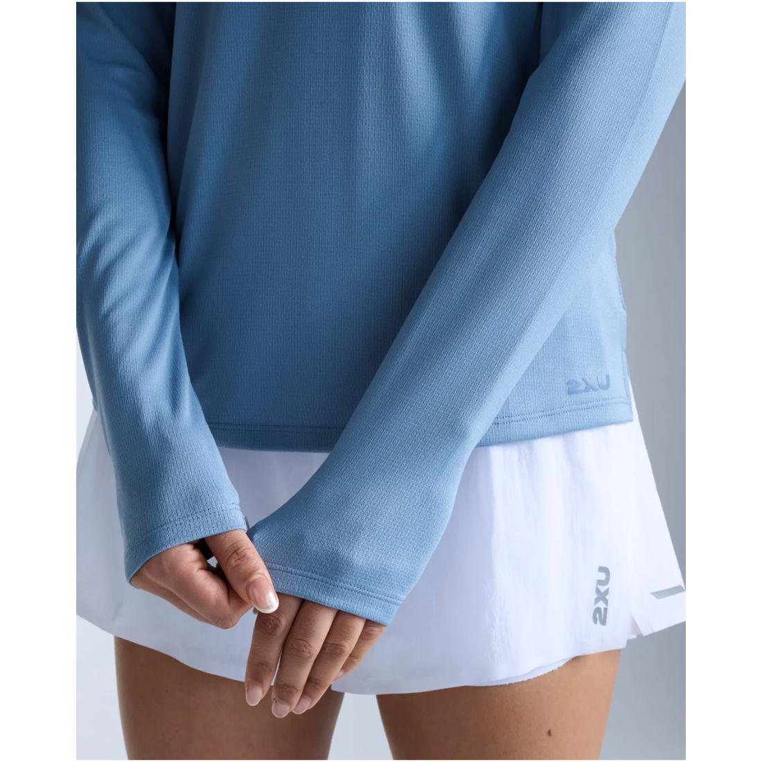 2XU Aero Mesh Long Sleeve Womens - APPAREL - Womens T-Shirts