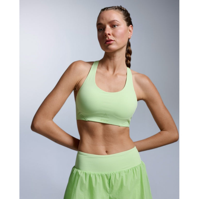 2XU Aero Mesh Medium Impact Bra Womens - APPAREL - Womens Bras