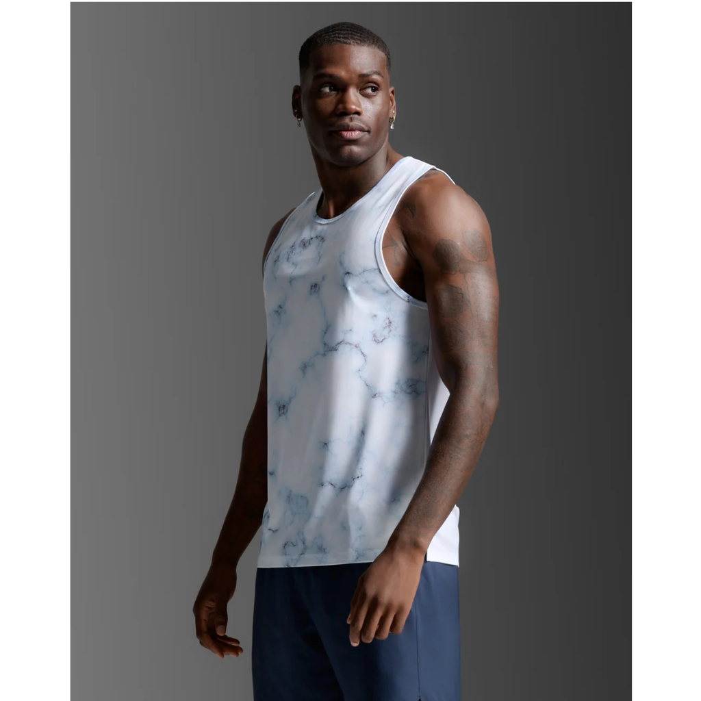 2XU Aero Mesh Tank Mens APPAREL - Mens Singlets