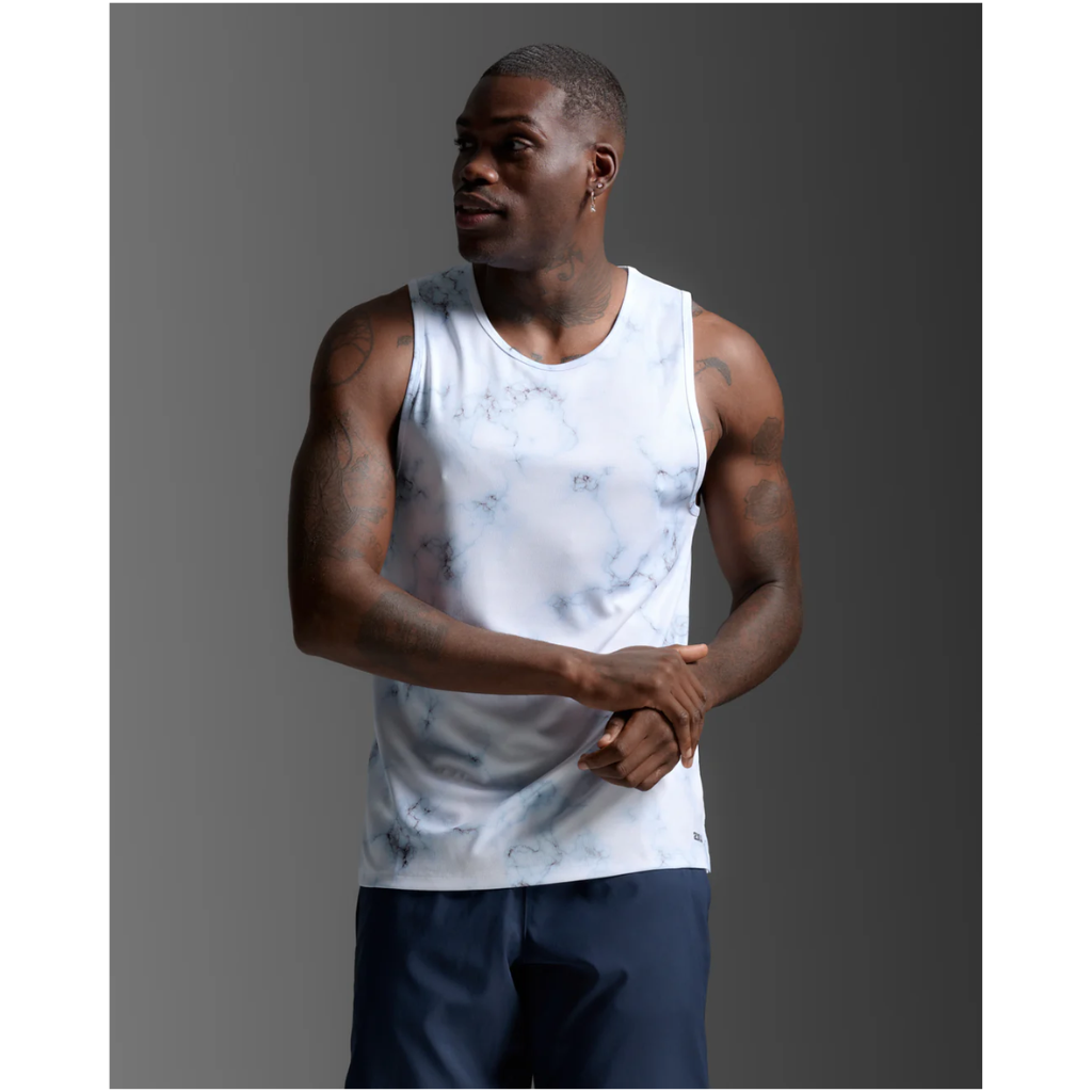 2XU Aero Mesh Tank Mens APPAREL - Mens Singlets