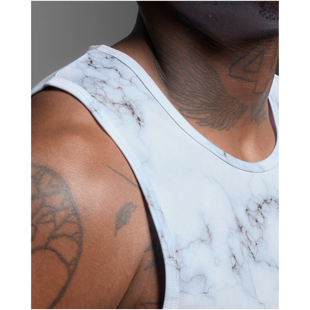 2XU Aero Mesh Tank Mens APPAREL - Mens Singlets