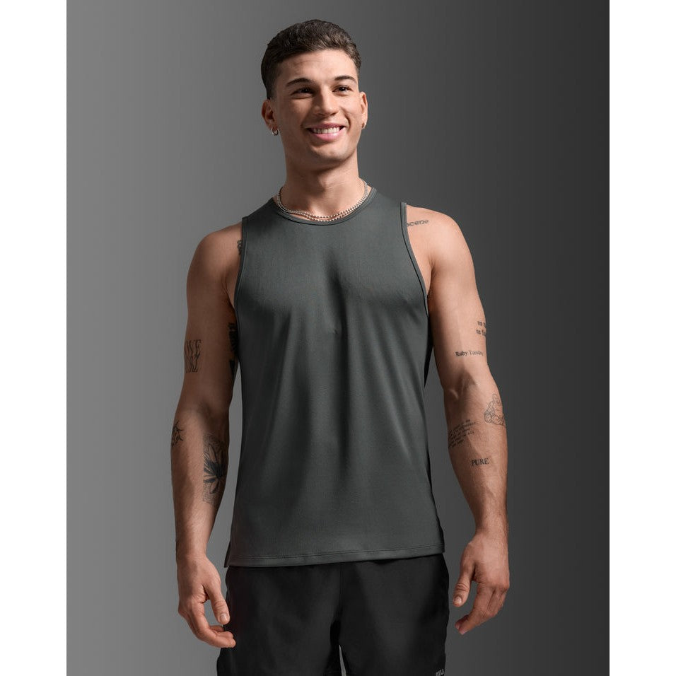 2XU Aero Mesh Tank Men's - APPAREL - Mens Singlets