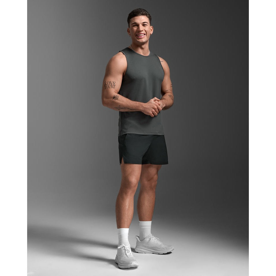 2XU Aero Mesh Tank Men's - APPAREL - Mens Singlets