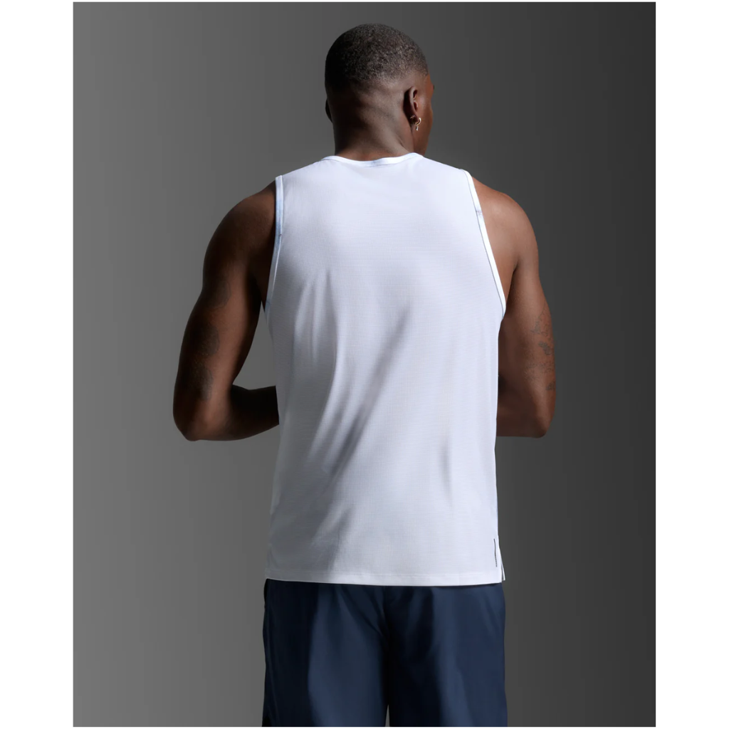 2XU Aero Mesh Tank Mens APPAREL - Mens Singlets