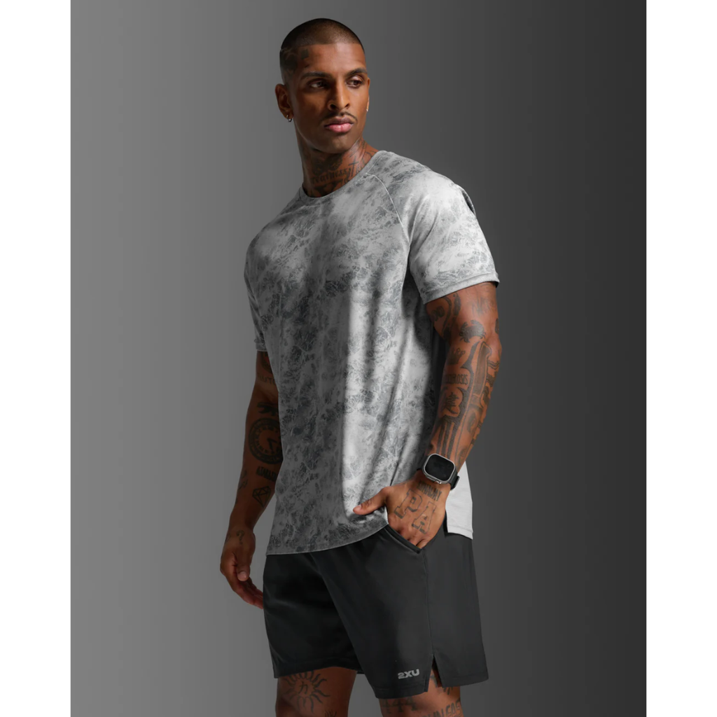 2XU Aero Mesh Tee Mens APPAREL - Mens T-Shirts