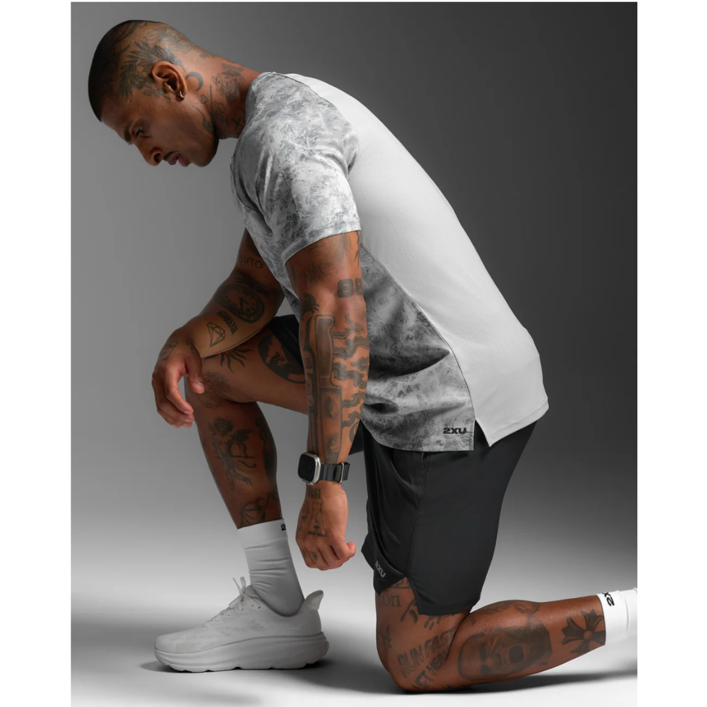 2XU Aero Mesh Tee Mens APPAREL - Mens T-Shirts