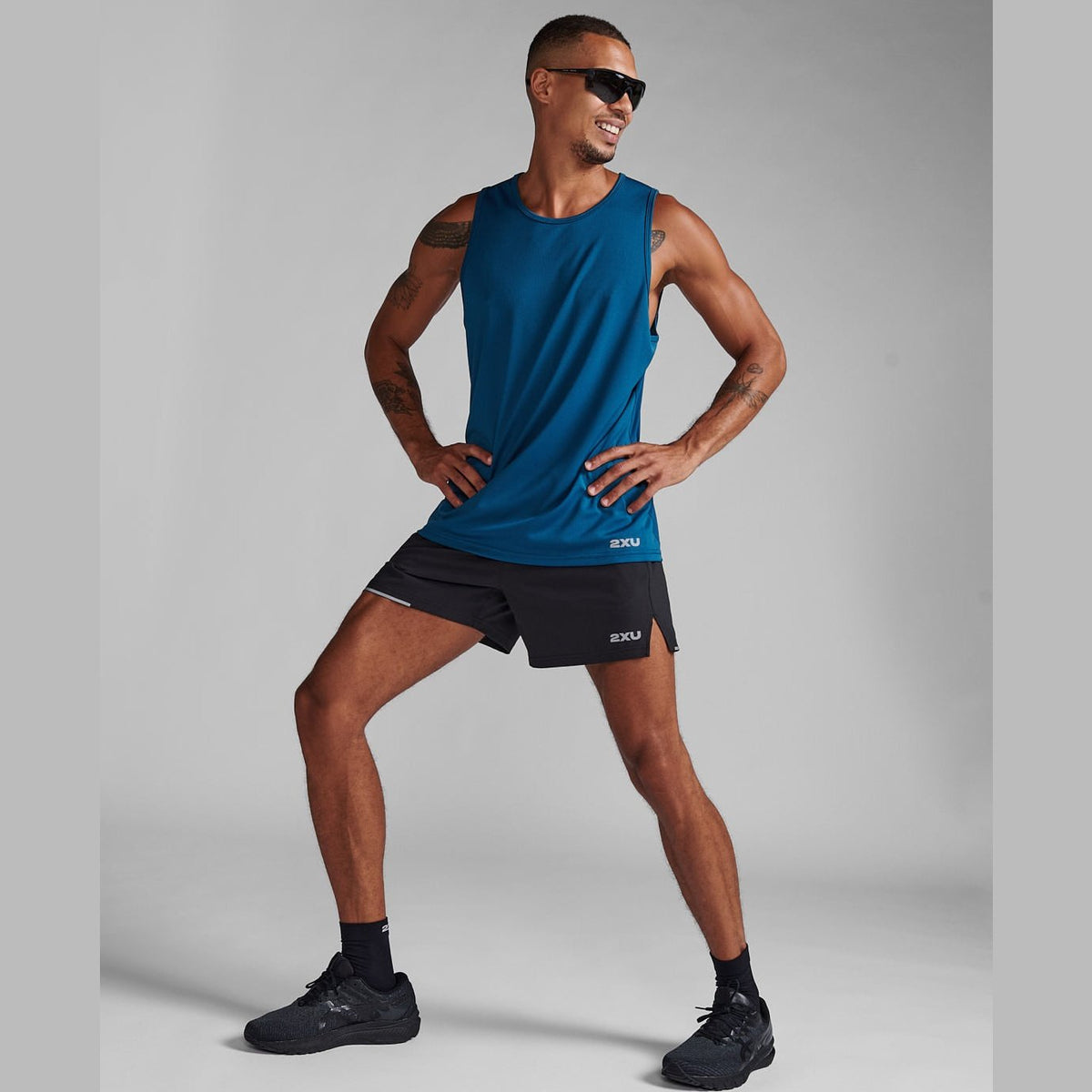 2XU Aero Tank Mens APPAREL - Mens Tanks 