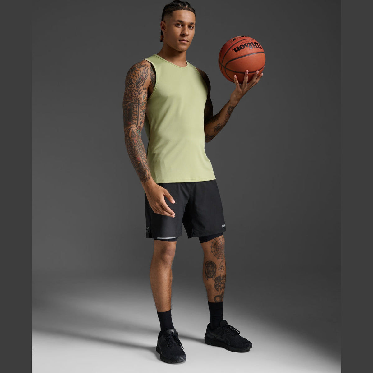 2XU Aero Tank Mens APPAREL - Mens Tanks 