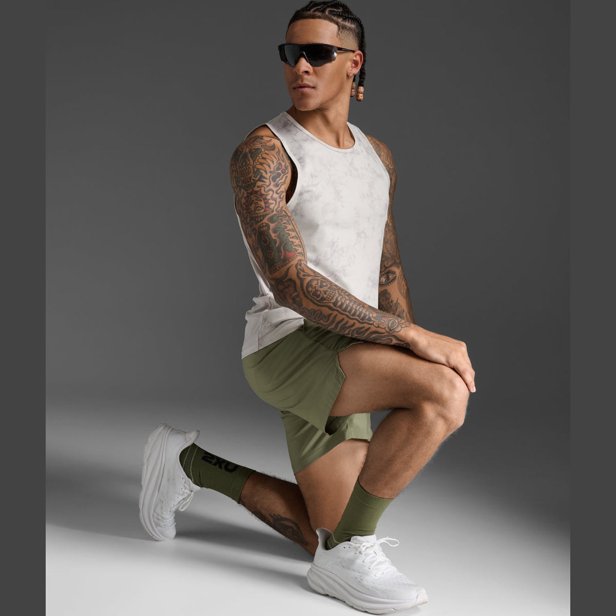 2XU Aero Tank Mens APPAREL - Mens Tanks 