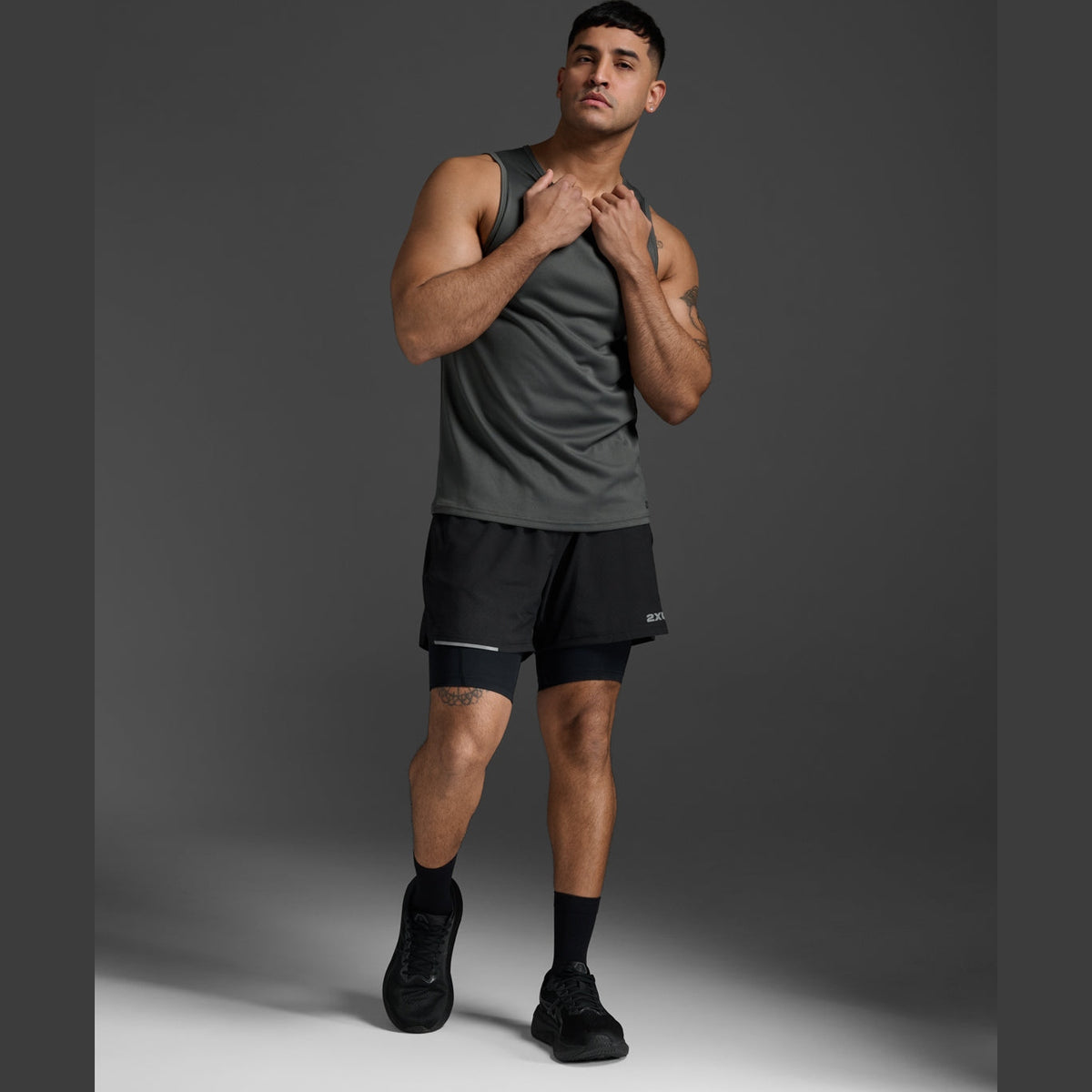2XU Aero Tank Mens APPAREL - Mens Tanks 