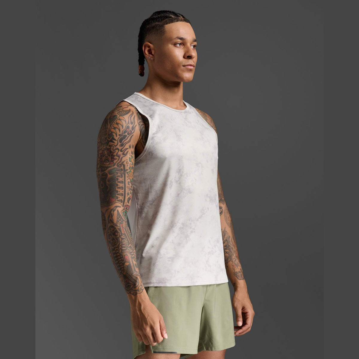 2XU Aero Tank Mens APPAREL - Mens Tanks 