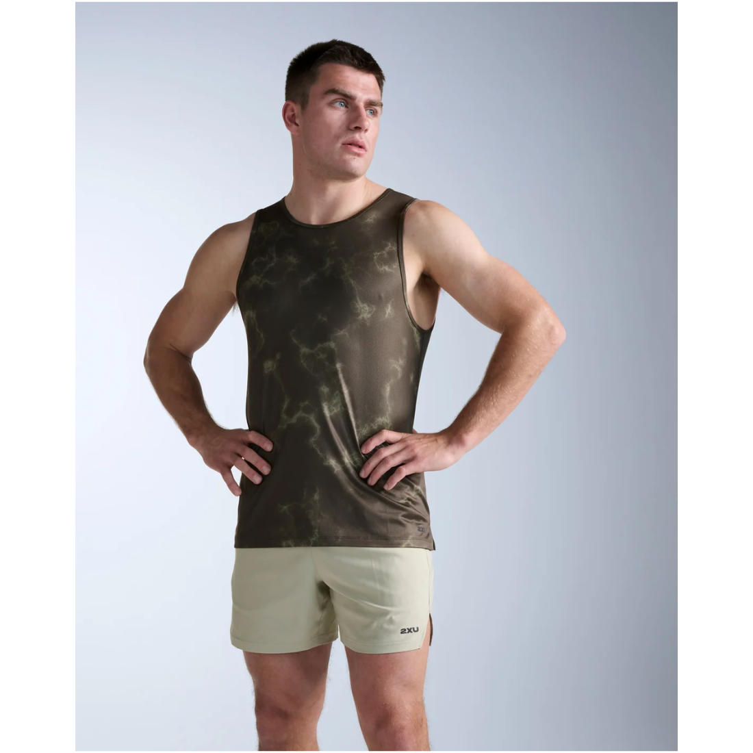 2XU Aero Tank Mens APPAREL - Mens Tanks