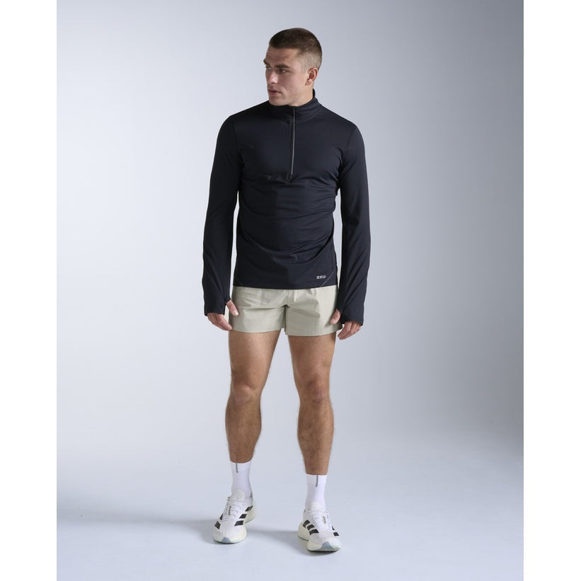 2XU Aero Trail 1/2 Zip Running Top APPAREL - Mens Long Sleeve Tops