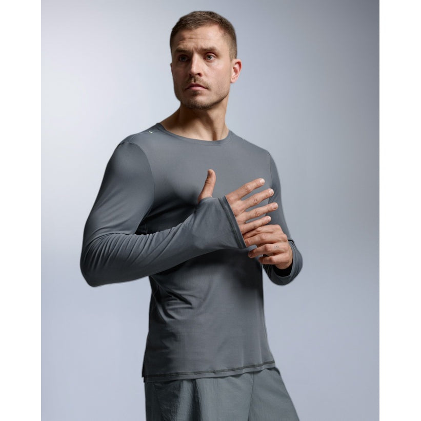 2XU Aero Trail Long Sleeve Mens APPAREL - Mens Long Sleeve Tops