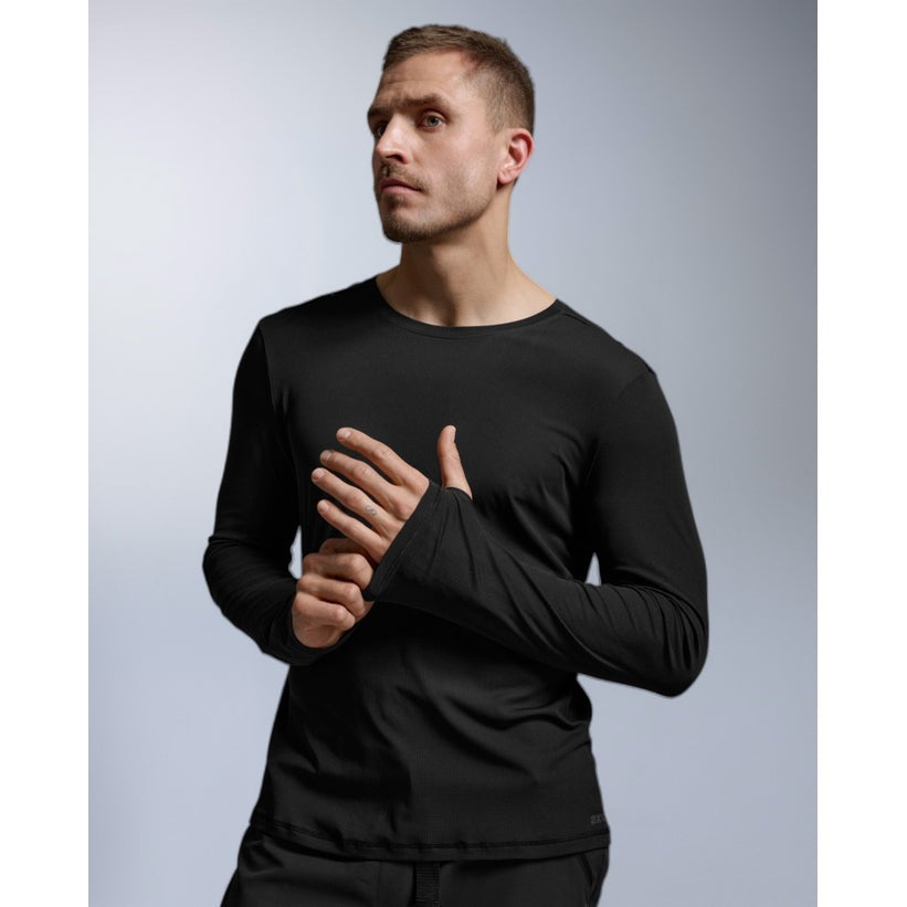 2XU Aero Trail Long Sleeve Mens APPAREL - Mens Long Sleeve Tops
