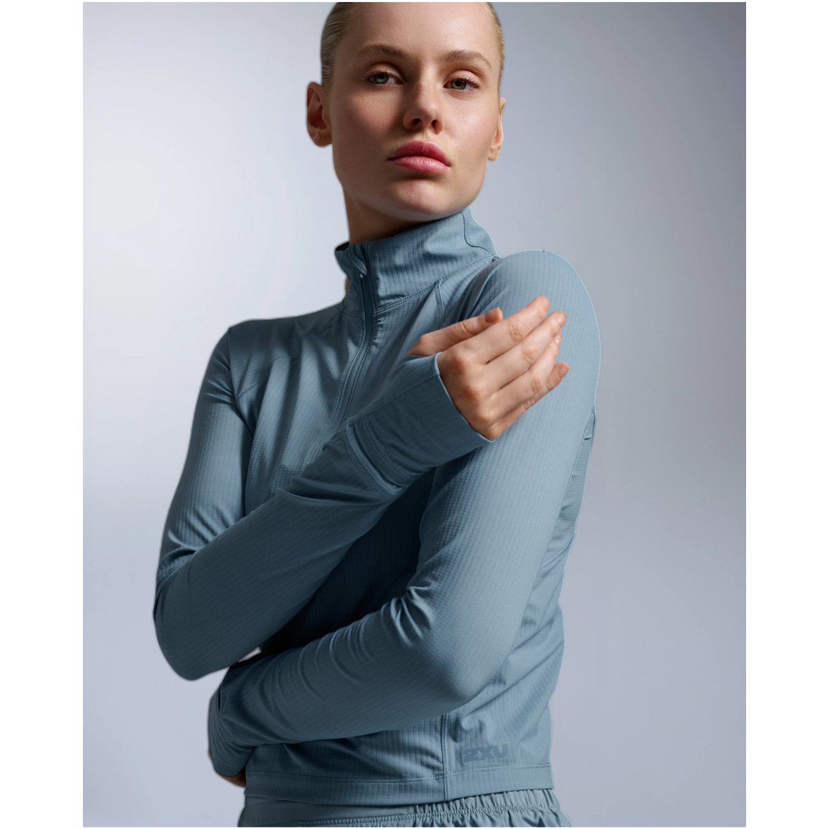 2XU Aero Waffle 1/2 Zip Womens APPAREL - Womens Long Sleeve Tops
