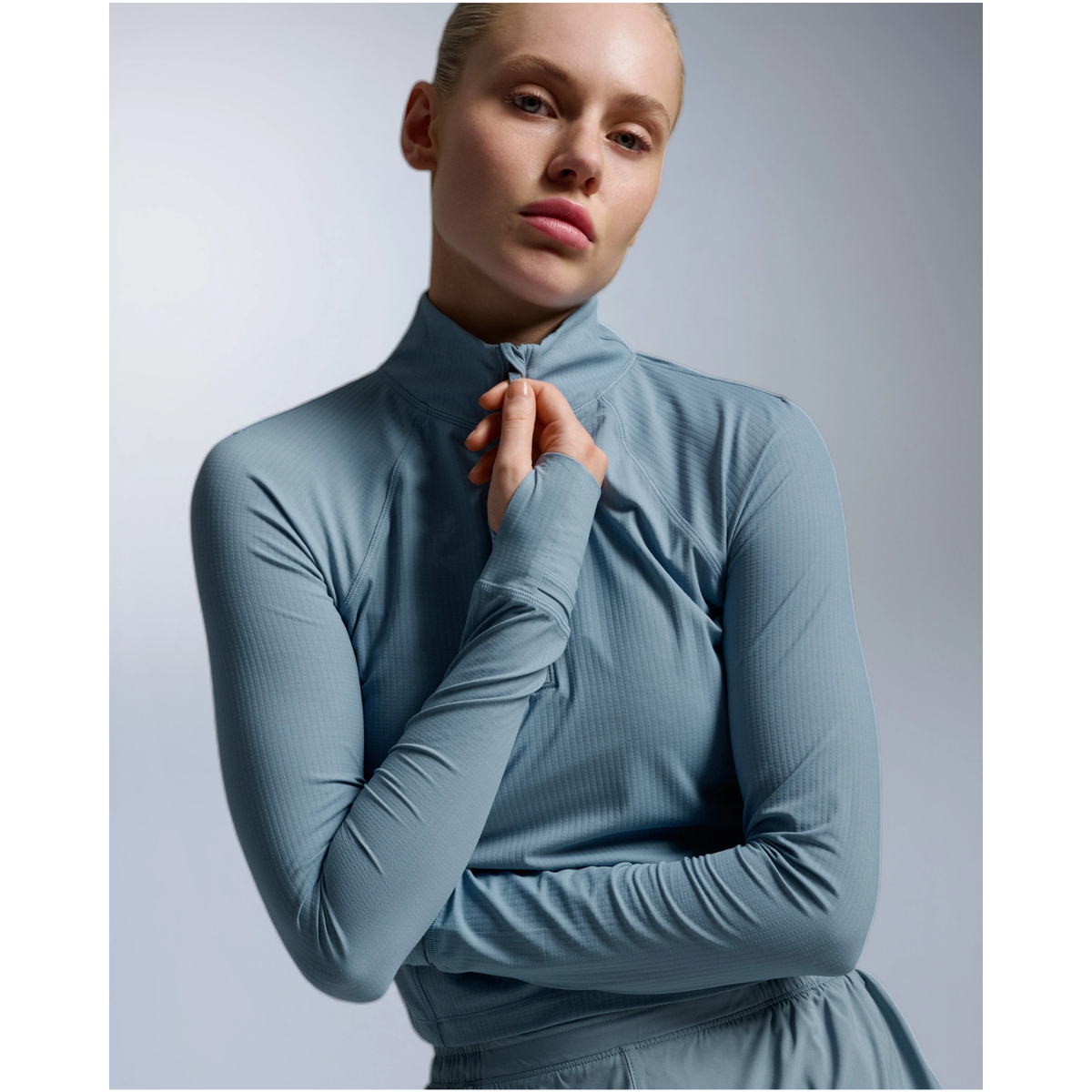 2XU Aero Waffle 1/2 Zip Womens APPAREL - Womens Long Sleeve Tops