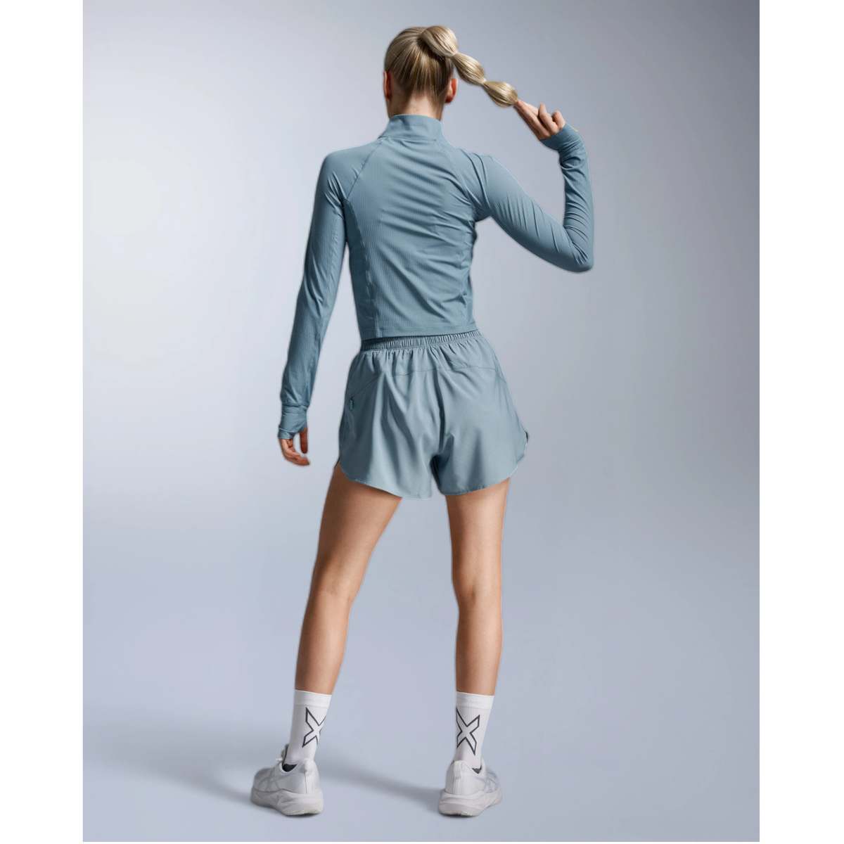 2XU Aero Waffle 1/2 Zip Womens APPAREL - Womens Long Sleeve Tops