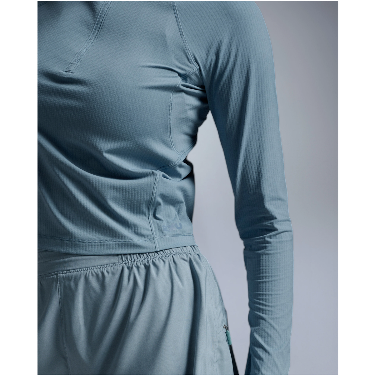 2XU Aero Waffle 1/2 Zip Womens APPAREL - Womens Long Sleeve Tops