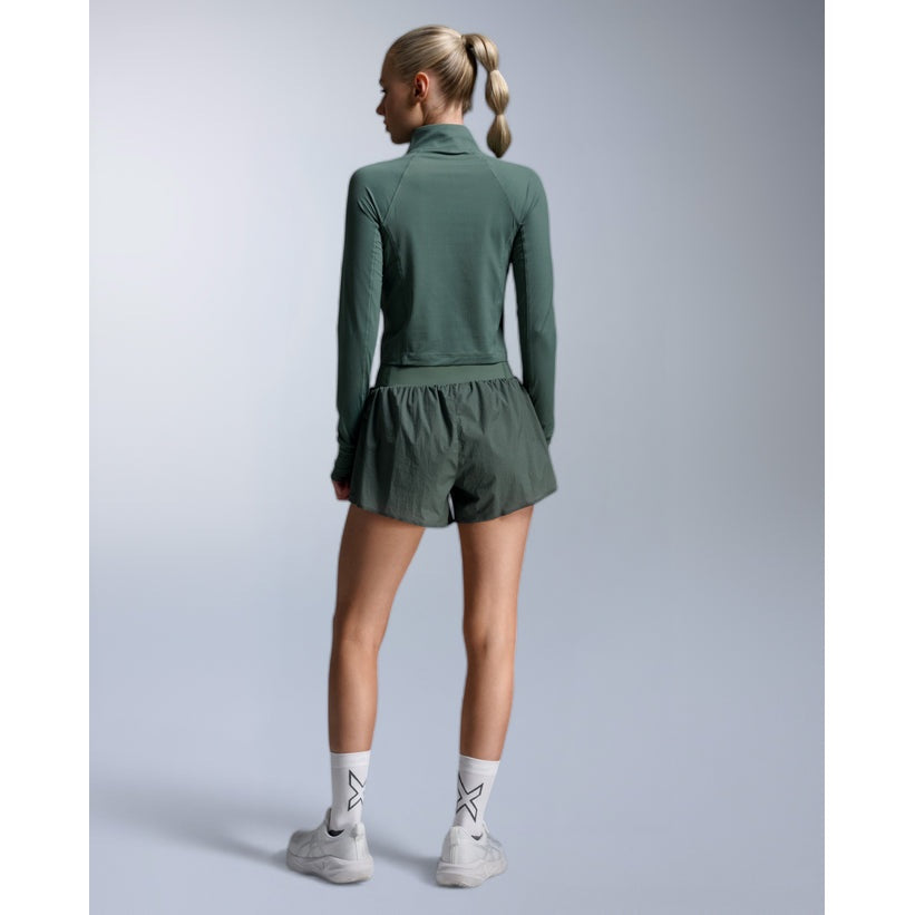 2XU Aero Waffle 1/2 Zip Womens APPAREL - Womens Long Sleeve Tops