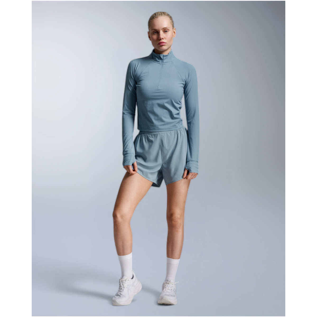 2XU Aero Waffle 1/2 Zip Womens APPAREL - Womens Long Sleeve Tops