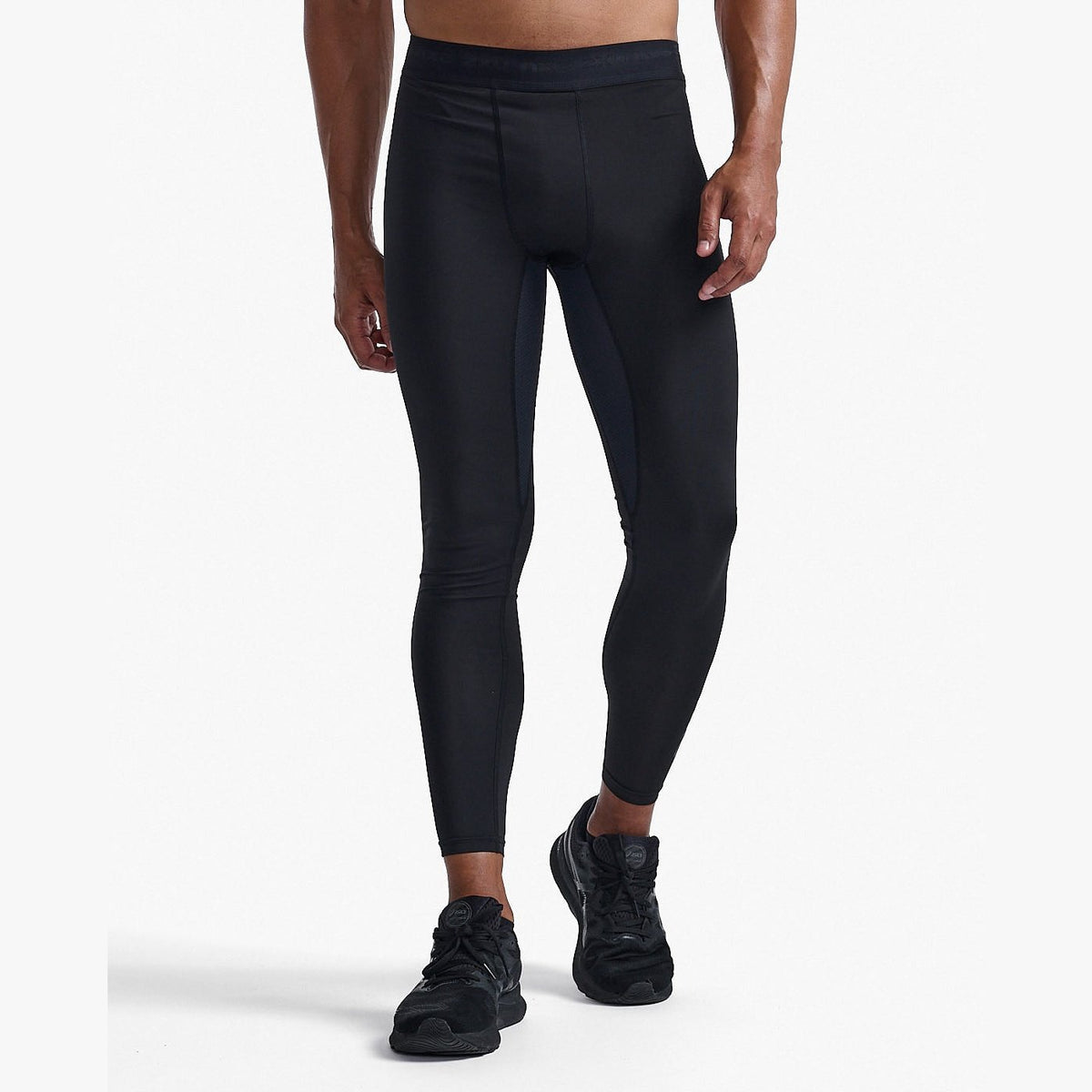 2XU Base Layer Compression Tights Mens APPAREL - Mens Compression Tights BLACK/NERO